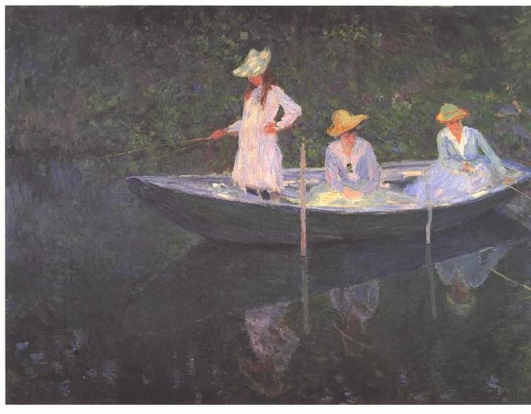 Claude Monet La barque a Giverny